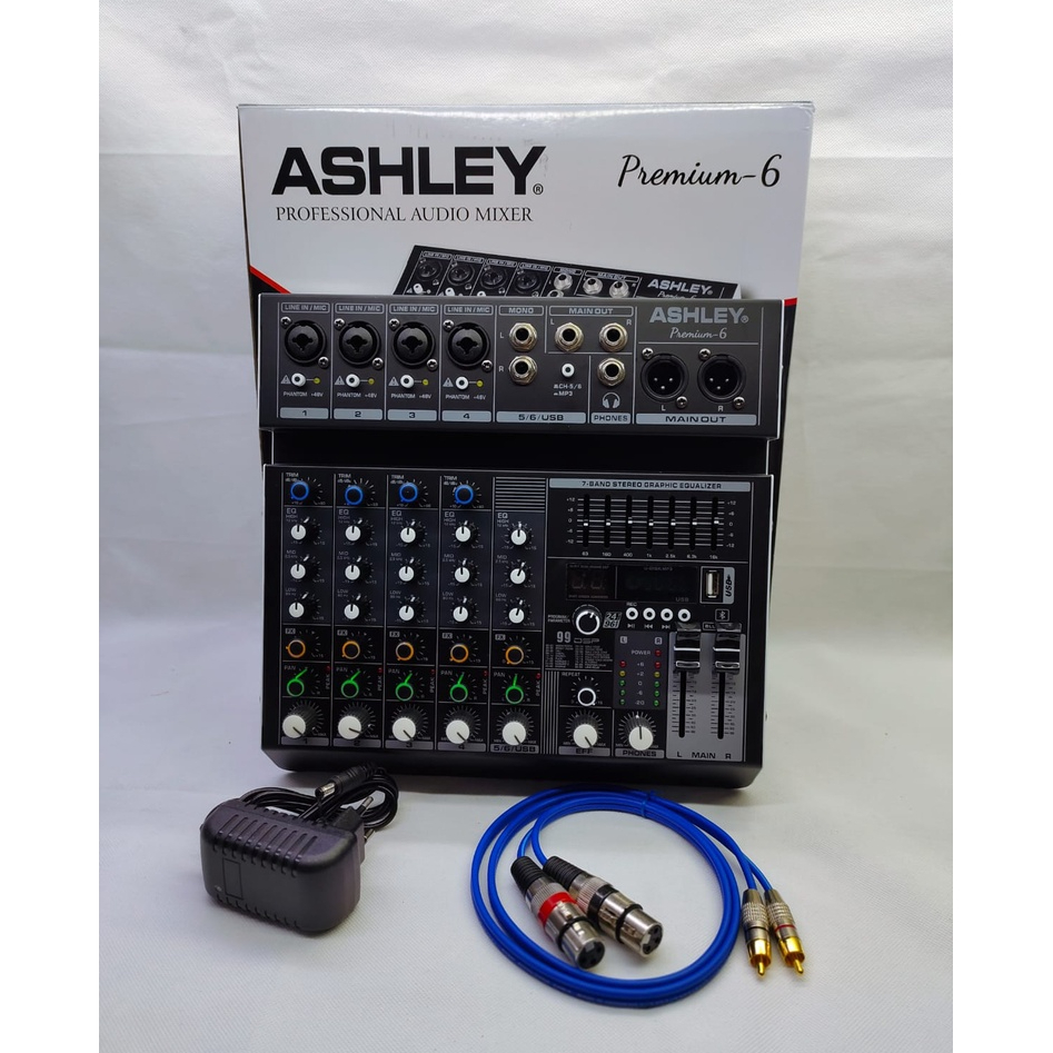 mixer audio ashley premium6 original bisa digunakan sebagai soundcard
