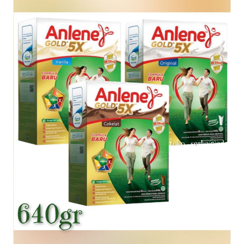 

Anlene gold 640gr