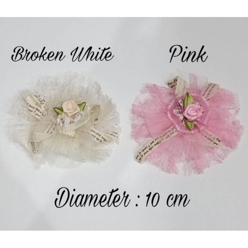 BUNGA AKSESORIS/HIASAN BAJU