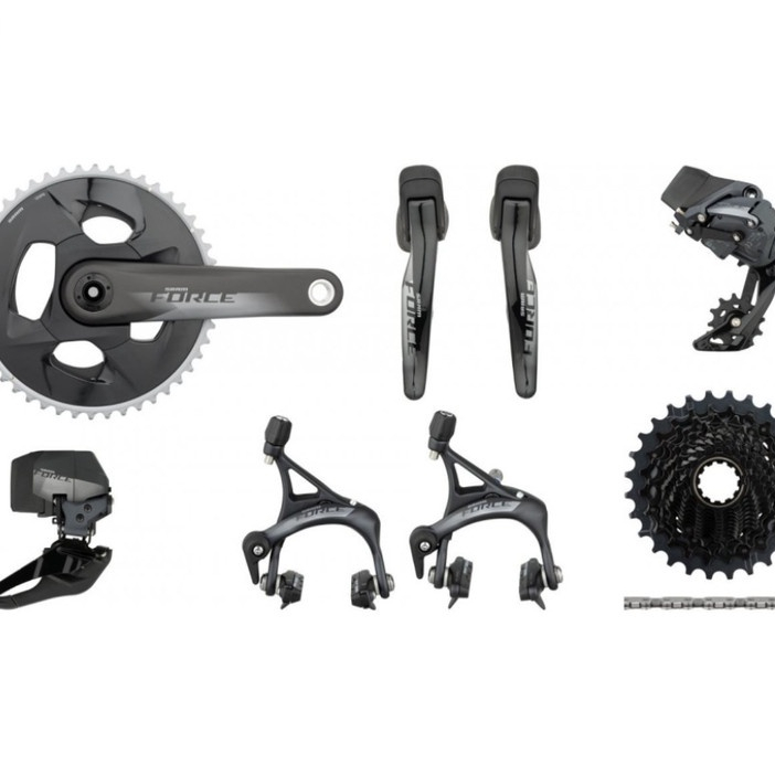 Groupset Sepeda - SRAM FORCE AXS 2X KIT RIM BRAKE