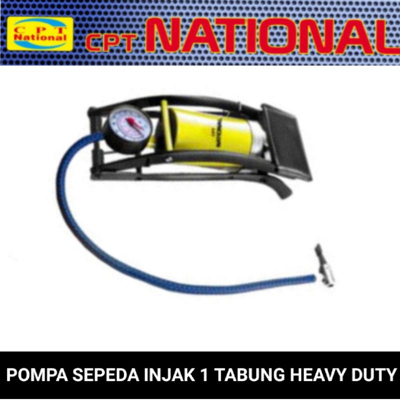 pompa injak / pompa sepeda / motor / mobil heavy duty CPT national