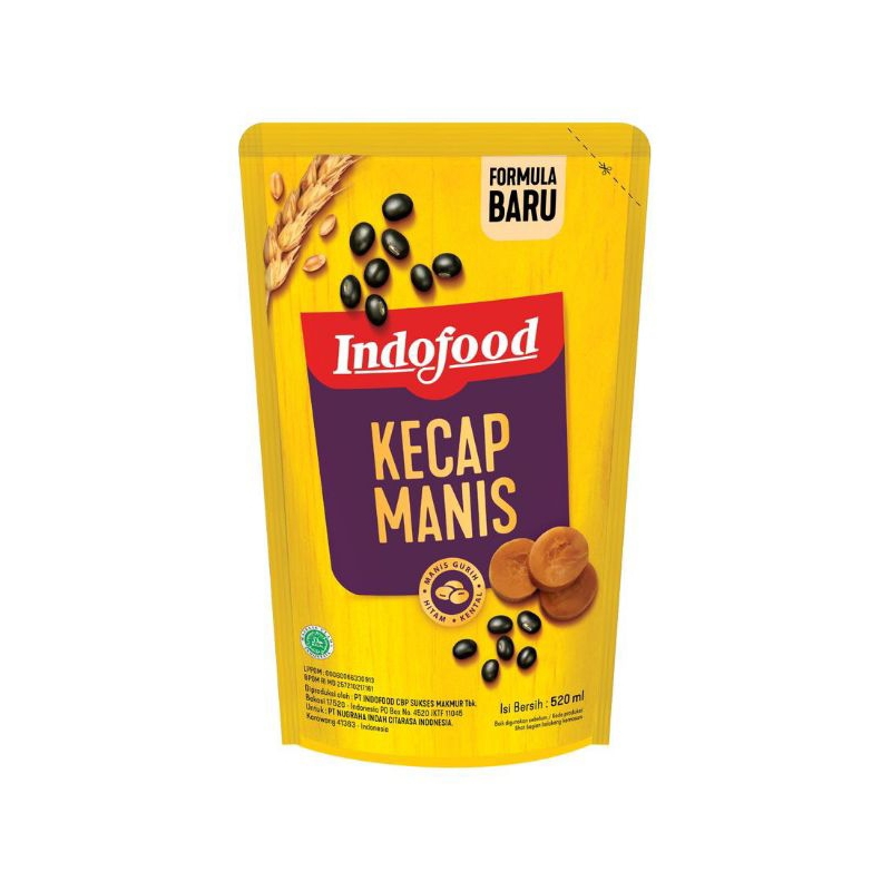 

Kecap Manis Indofood Refill 520Ml