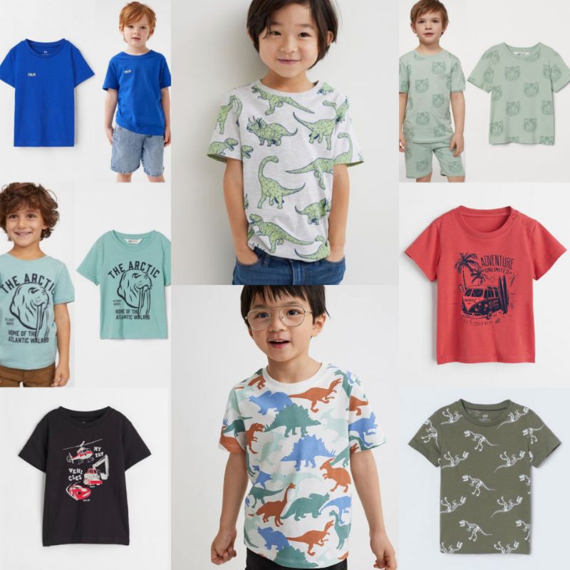 PHI143 Kaos Anak Laki Laki HM | H*M Tshirt Kids