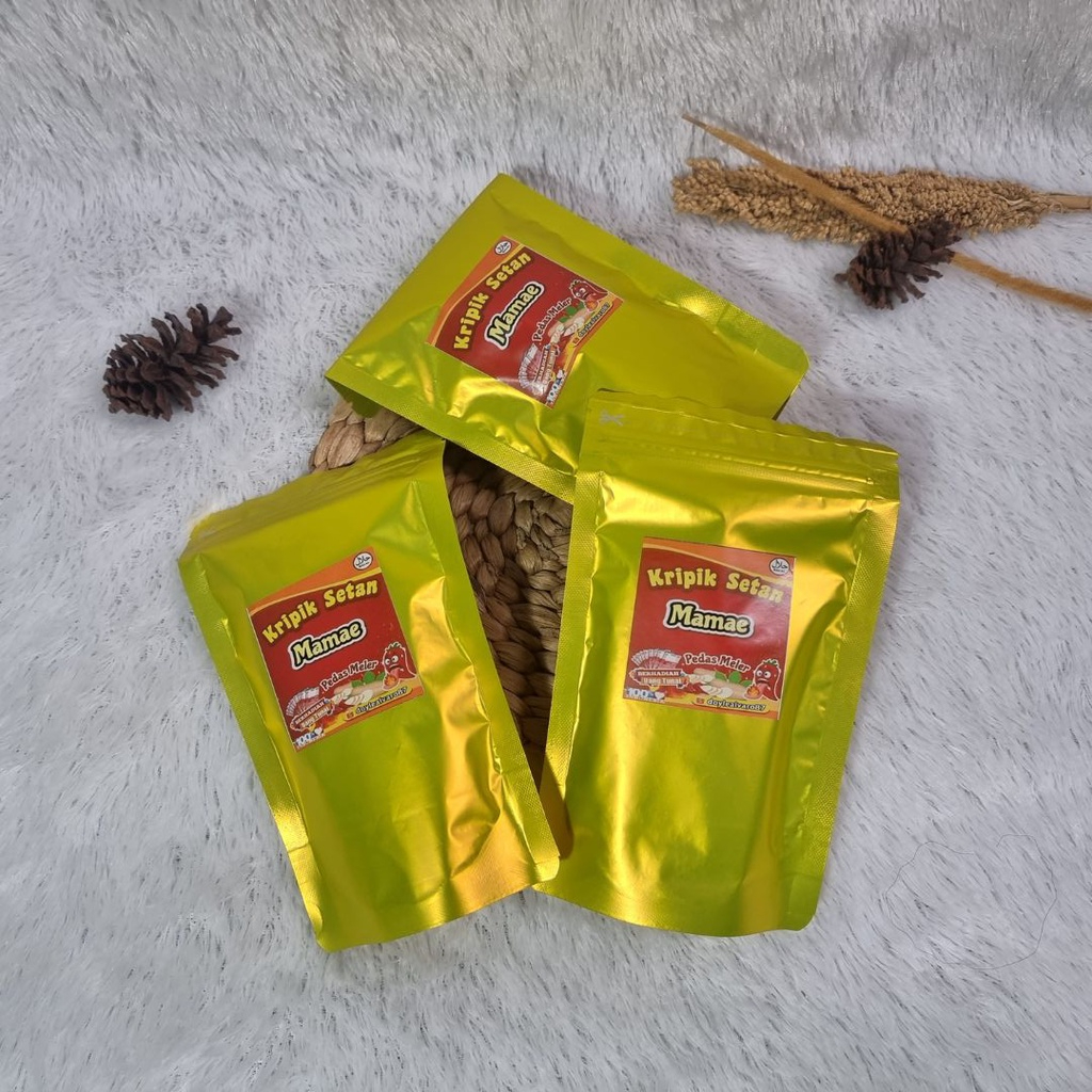 

Ngemil yukss✔ Snack Berhadiah / Snack Vyral / Snack Vyral Berhadiah / Kripik Setan Mamae / Cemilan Enak Berhadiah