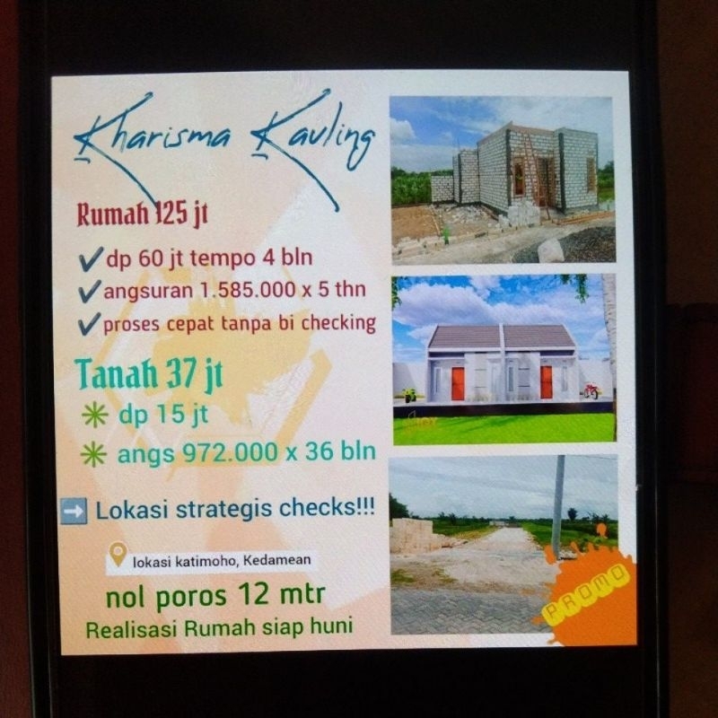 rumah murah 125jt bisa tunai atau kredit lokasi kedamean gresik legalitas aman lokasi strategis