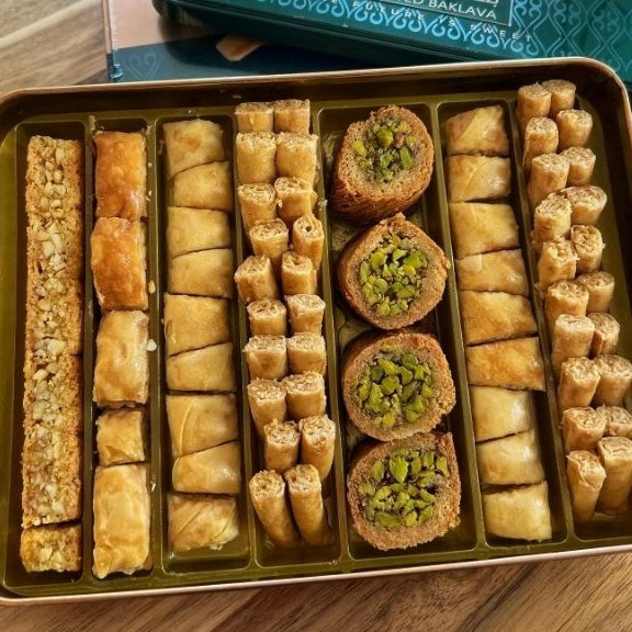 Newww Packaging Baklava Saadeddin Pastry / Baklava Saudi Oleh Oleh Haji dan Umrah