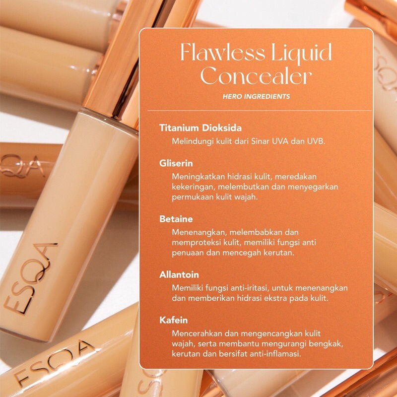 ESQA Flawless Liquid Concealer