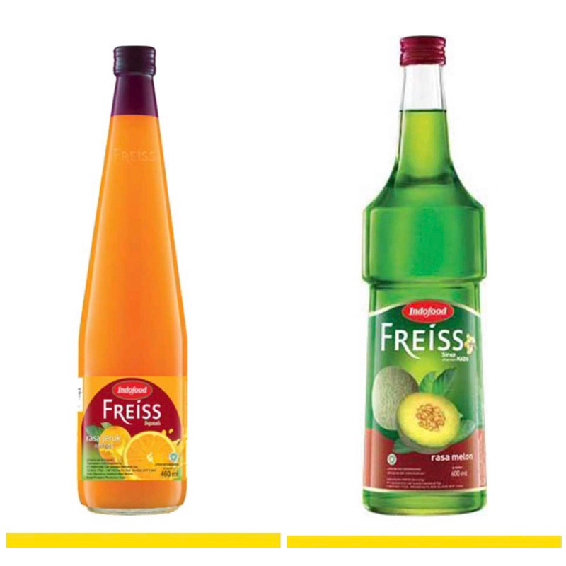 SYRUP INDOFOOD SQUASH FREISS JERUK MELON 460ML