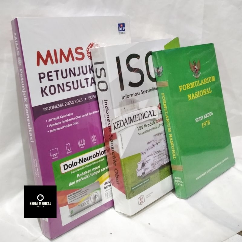 PAKET 3 BUKU MIMS Ed.22 2023 ,ISO VOL.53 ,FORNAS TERMURAH