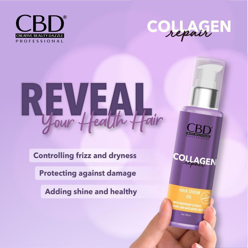 CBD Collagen Repair Hair Serum