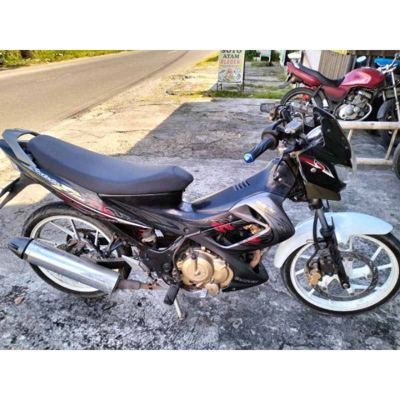 (TERJUAL) satria Fu 2010 2011 komplit STNK BPKB pajak on