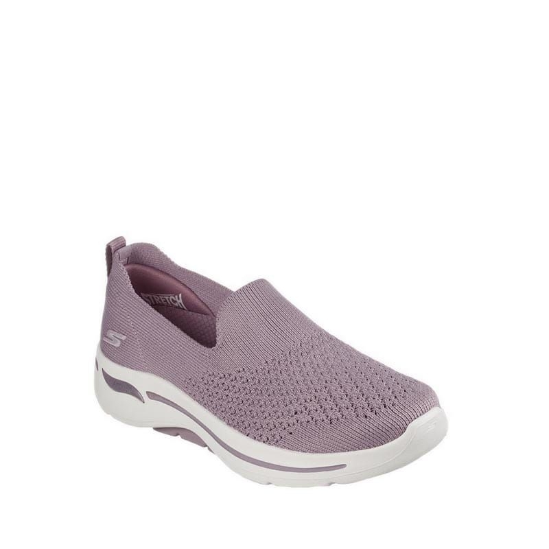 SKECHERS GO WALK ARCH FIT WOMEN'S WALKING SHOES - MAUVE