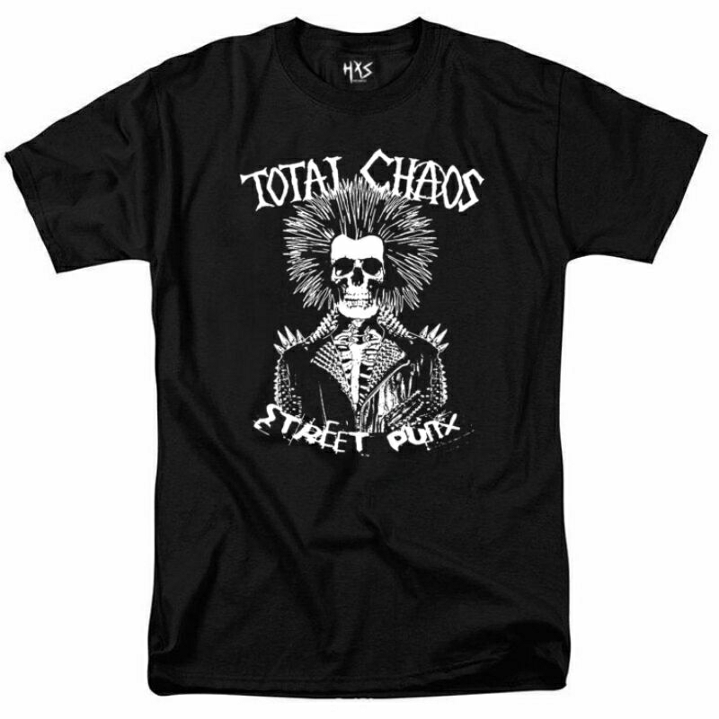 KAOS BAJU BAND | TOTAL CHAOS STREET PUNK 