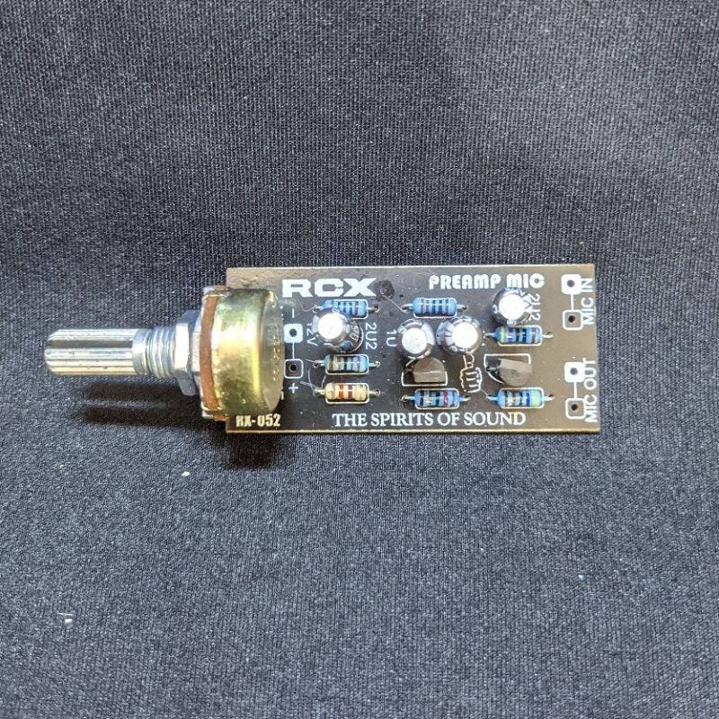 KIT PRE AMP MIC/ PENGUAT MIC 2 TR