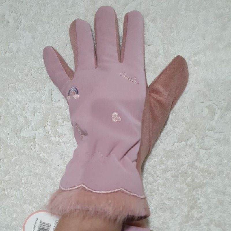 sarung tangan wanita touch screen fashion tebal NCW07