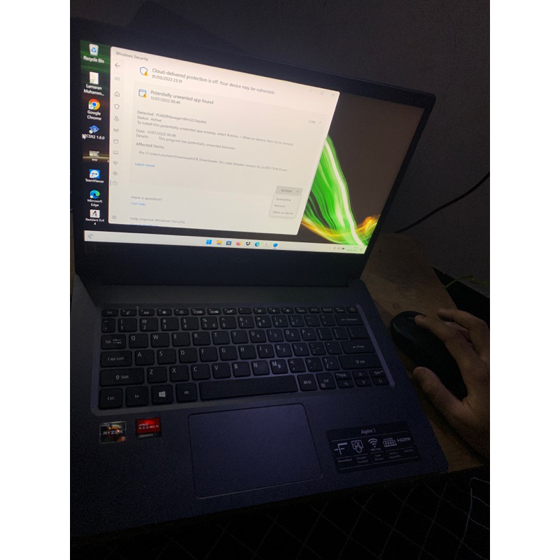 Laptop Acer A314