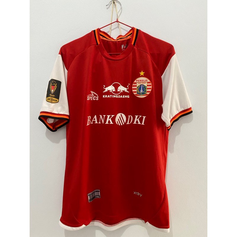 jersey persija matchworn piala presiden 2019 vs pss