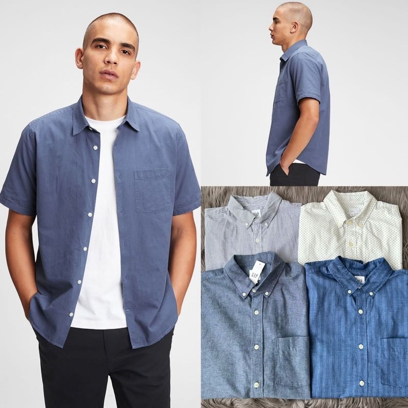 Gp pocket cotton shirt