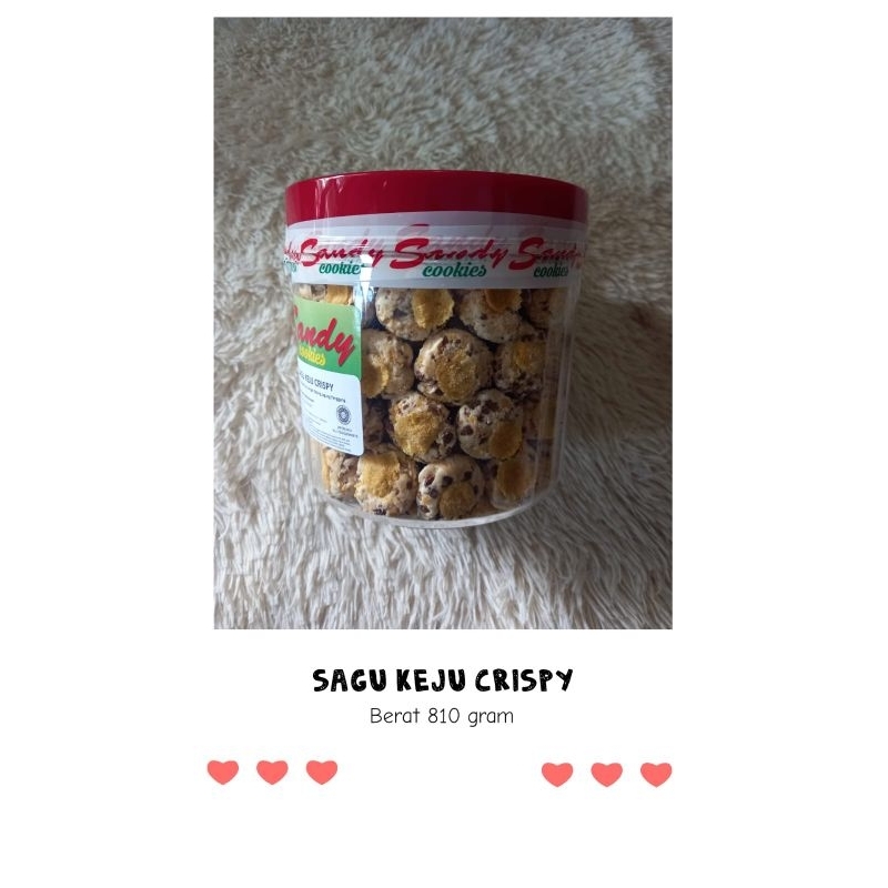 

kuker SANDY sagu keju crispy