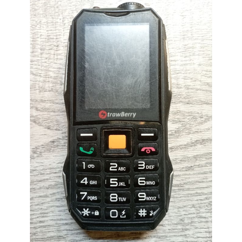 mesin strawberry ST 808 normal lcd garis