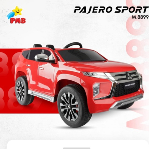 MOBIL AKI SERI M8899 - MITSUBISHI PAJERO SPORT (Officially licensed by Mitsubishi) mobilan aki anak