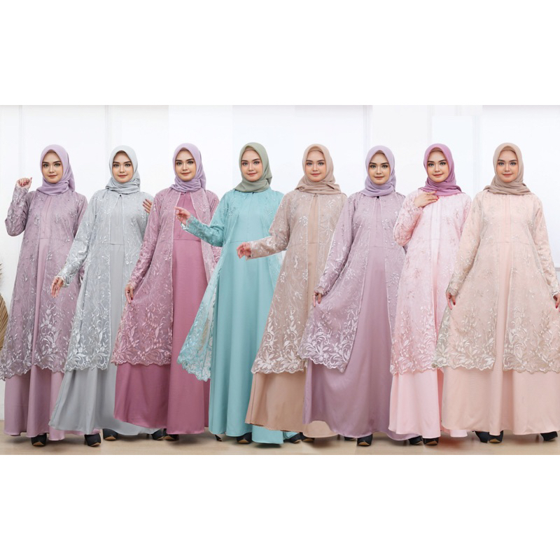 GAMIS KALIYA/ GAMIS BLUKAT FULL / BUSUI DEPAN ADA TALI IKAT PINGGANG REAIL PIK