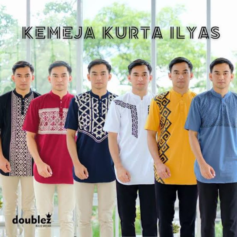 Kemeja Kurta Ilyas Dewasa