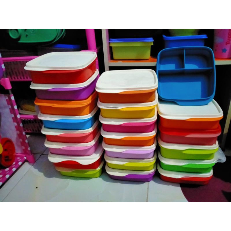 tupperware second kotak makan Loly Good Quality