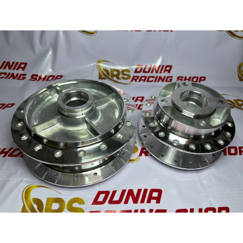 Tromol Supra 125 Double dis Karisma Supra 125 depan belakang Crom