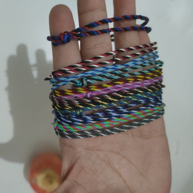 Gelang Tridatu bali  Polos (1mm/2mm/3mm)