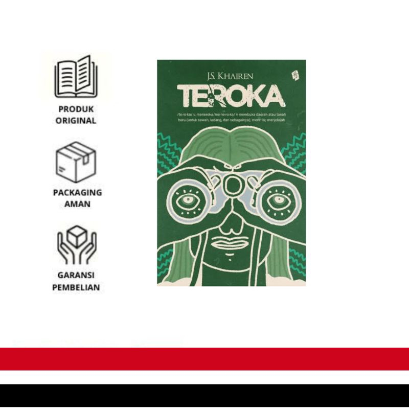 Buku Novel Teroka - J.S Khairen - Bukune