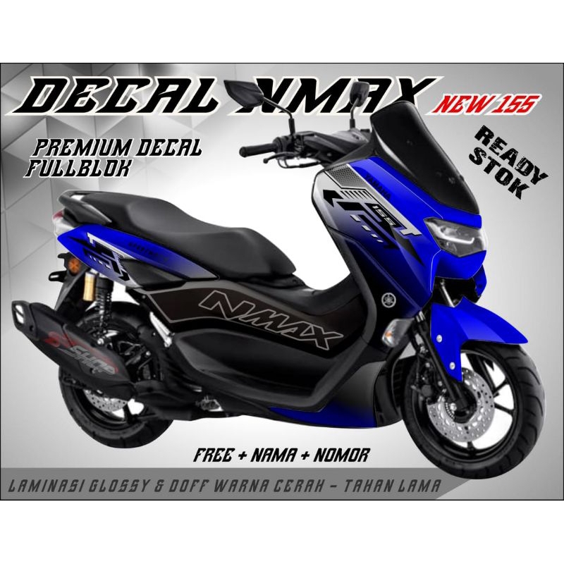 sticker decal full body Yamaha NMAX new 2021/2022 full body striping variasi decal nmax