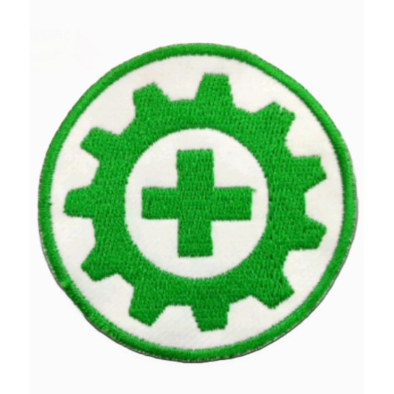 Logo Bordir K3 bulat / Safty first bulat