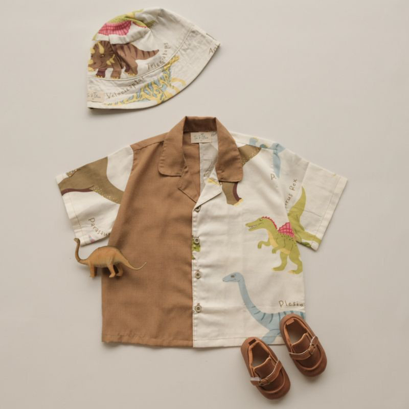 JUNGLE BOY SET TOPI - DINO WORLD