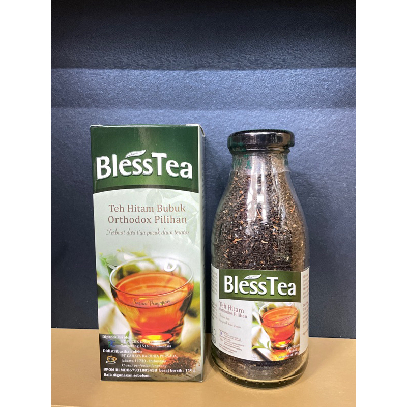 

blesstea teh hitam bubuk orthodox pilihan 110g