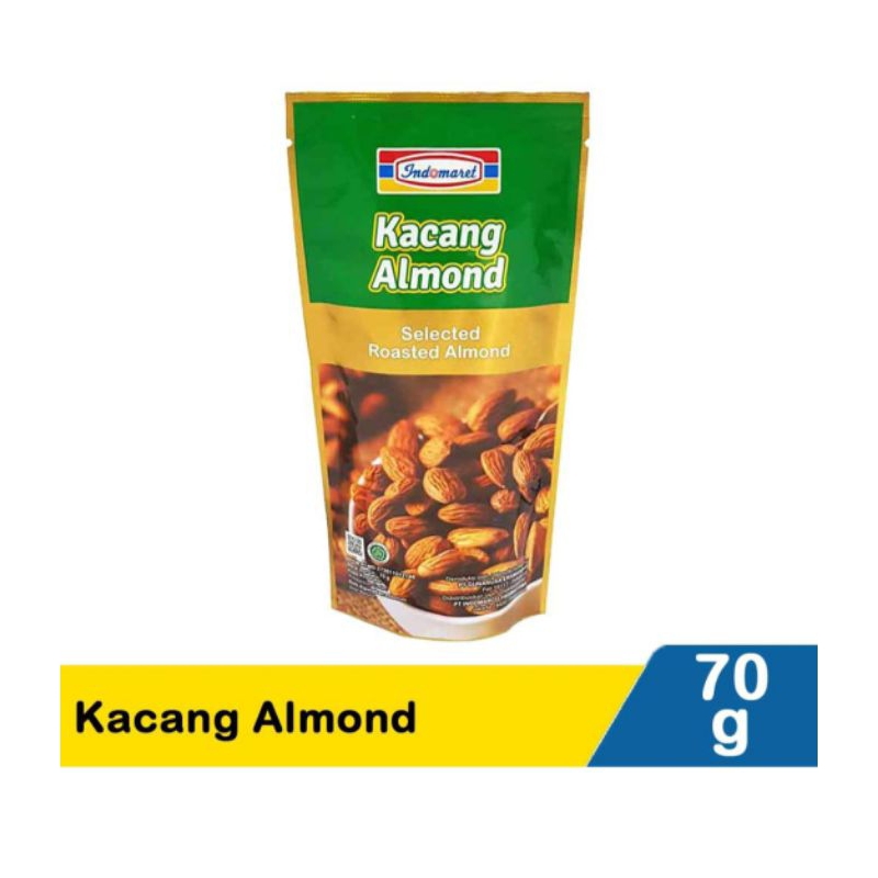 Kacang Almond 75 G | Selected Roasted Almond