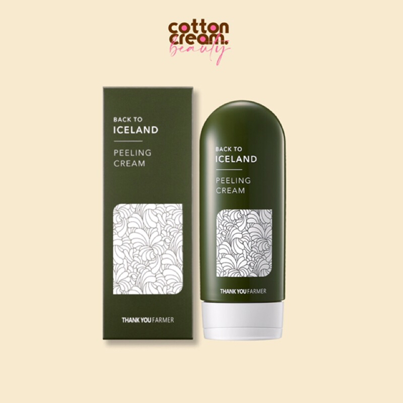 Thank You Farmer Back To Iceland Peeling Cream