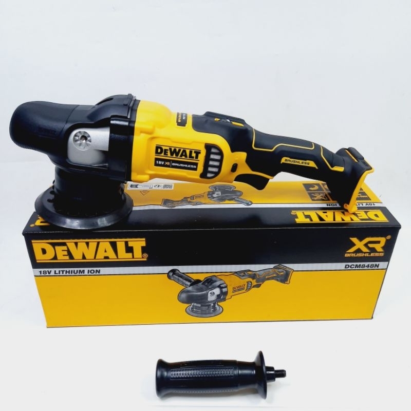 Mesin Cordless Brushless Polisher 18V 5" DEWALT DCM 848N ( UNIT ONLY )