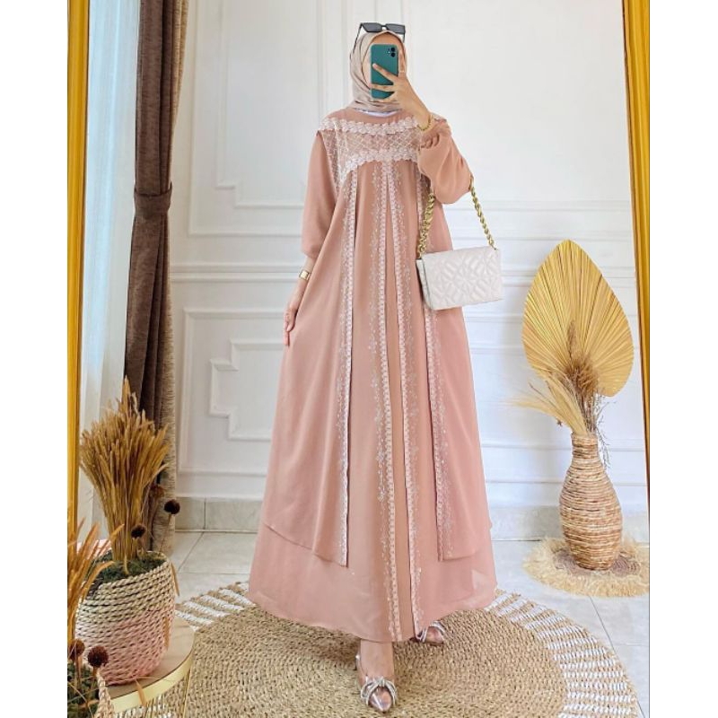 COD || RINJANI DRESS|| KAFTAN ARAB|| ARABIAN GAMIS || GAMIS LEBARAN 2023 || ABAYA PAYET