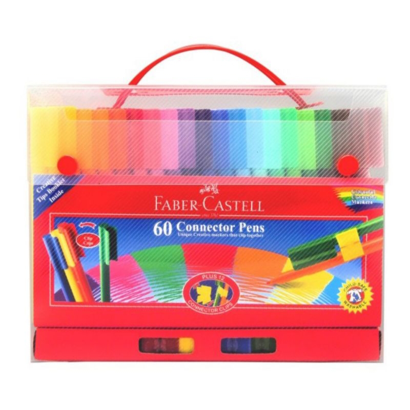 

Connector Pen 60 Warna Faber-Castell Gift Set