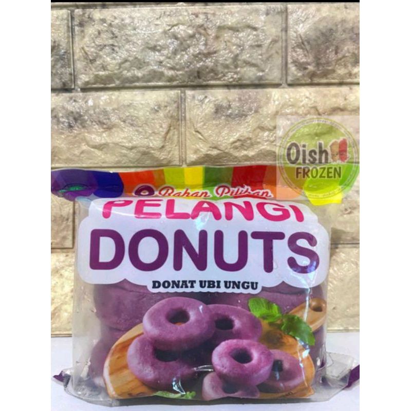 

Pelangi Donuts Ubi Ungu isi 10 Pcs