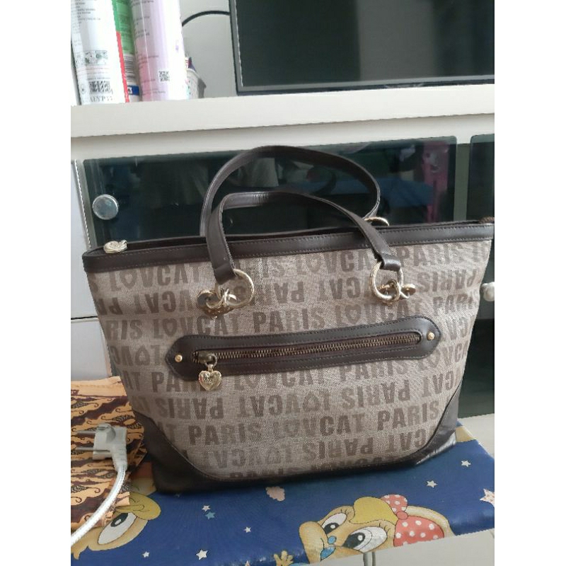 Preloved Tas Tote Lovcat