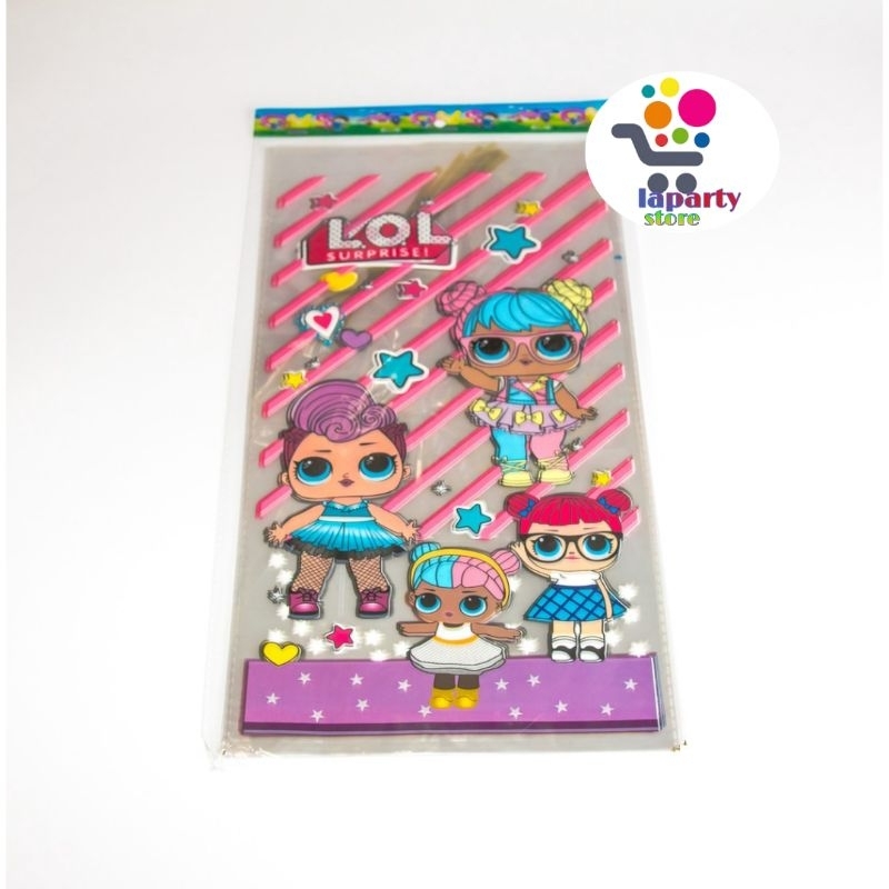 

Plastik Snack Ulang Tahun / Plastik Kado LOL Surprise