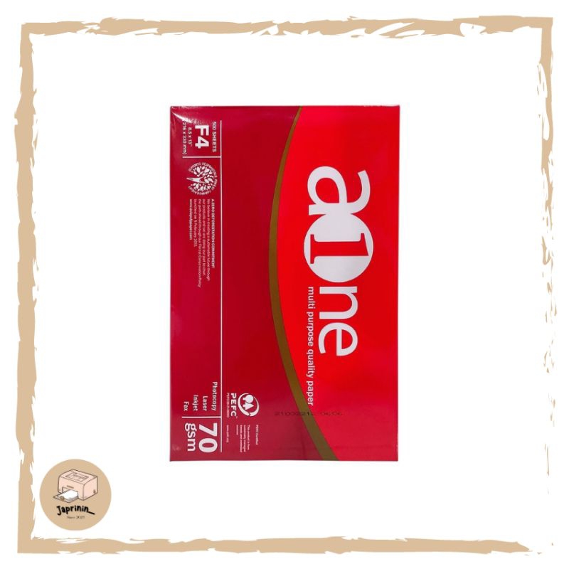 

(TERMURAH) Kertas HVS AONE F4 70 gsm