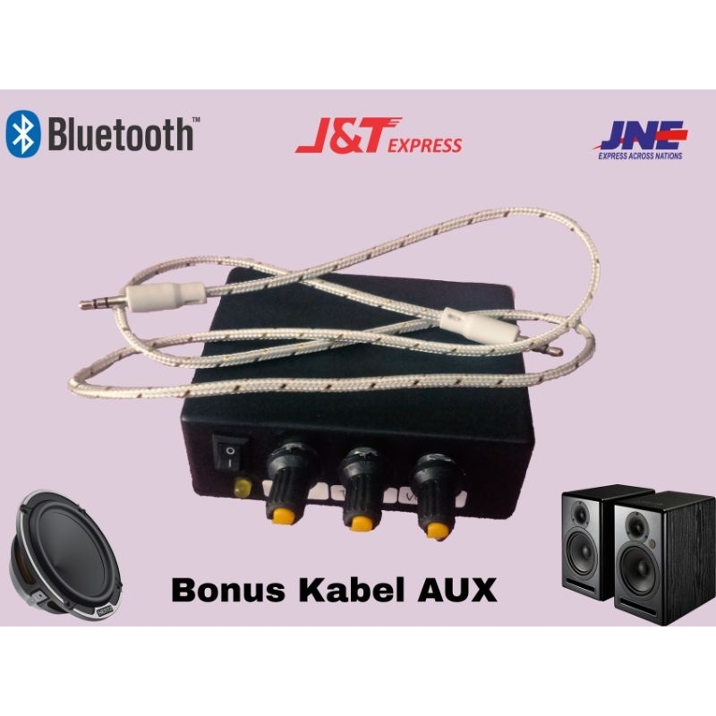 power ampli mini 5volt, power mini 5v, power class d stereo dengan tone control