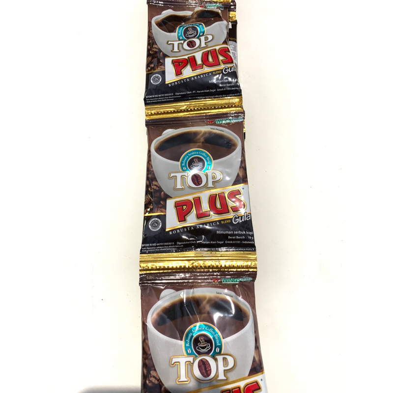 

Top Kopi Plus Gula | Renceng 10 Pcs