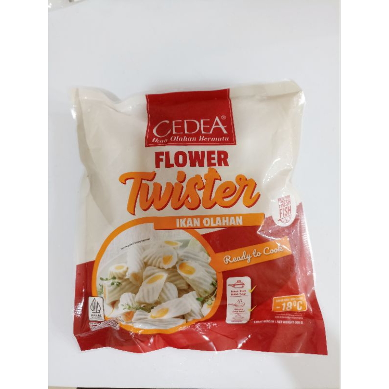 

CEDEA ikan olahan (Flower Twister) 500gr ikan olahan