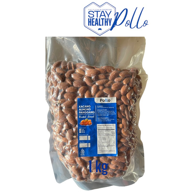 

ALMOND PANGGANG /KACANG HEALTHY 1 KG