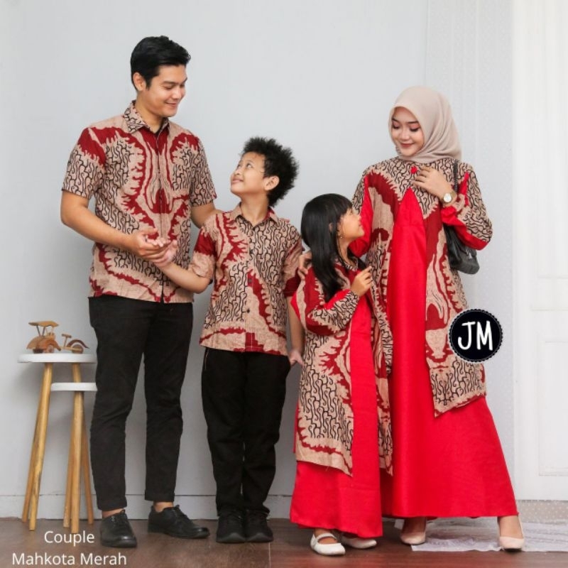 COUPLE BATIK KELUARGA_COUPLE BATIK LEBARAN_BAJU LEBARAN_COUPLE FAMILY