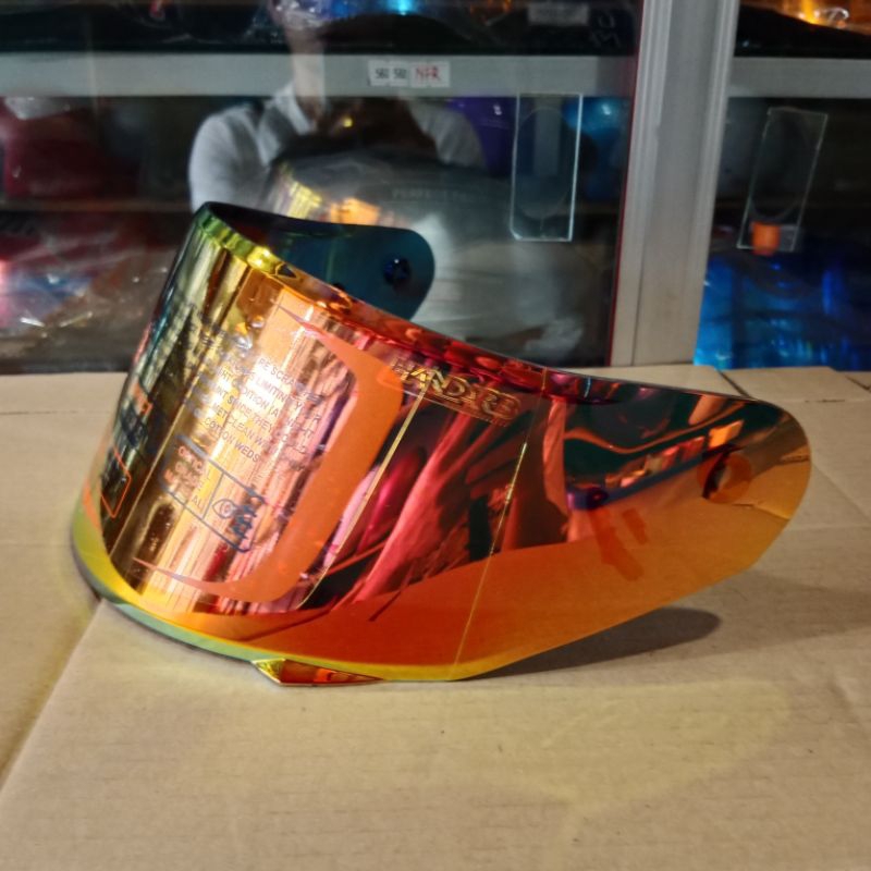 [GROSIR] KACA FLAT (REVO RED) PNP NHK GP1000/RX9 & GM RACE PRO